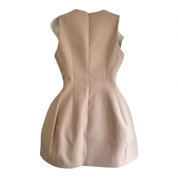 ZARA VOLUMINOUS SHORT DRESS size small NEW “No body wants this/ Netflix “ - Picture 9 of 16